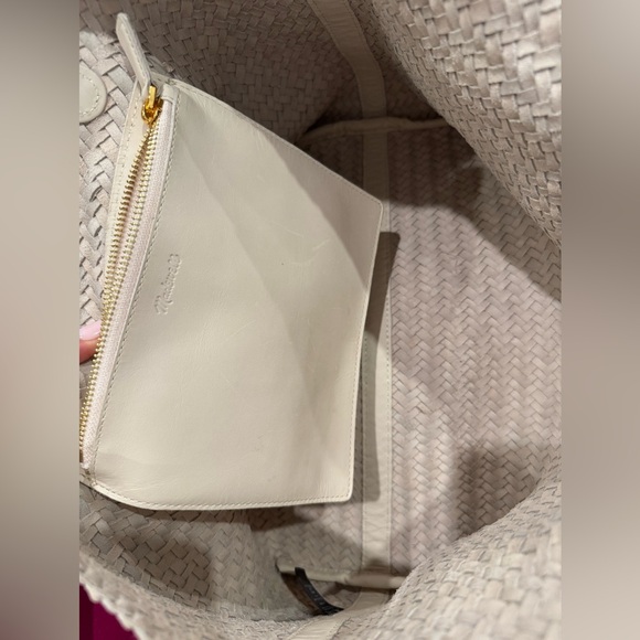 Madewell Leather Woven Tote - Picture 4 of 5
